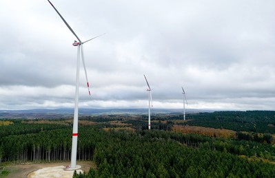 Bild: Windpark Bescheid-Süd ist im Probebetrieb